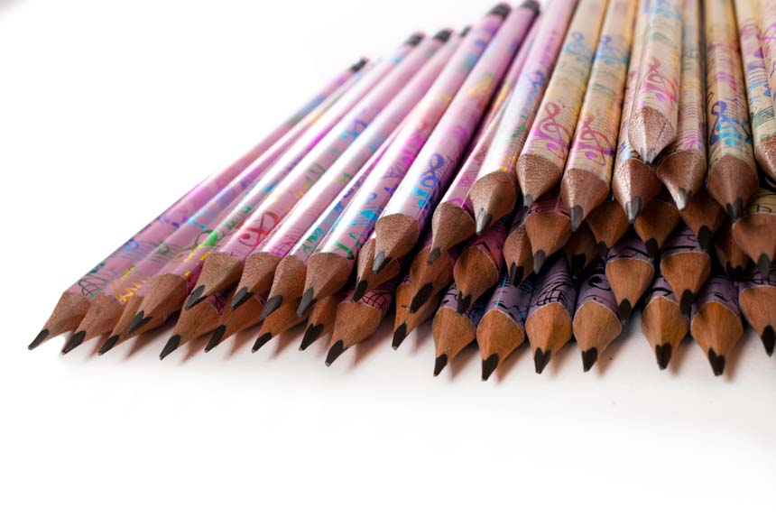 Lapiz negro multicolor LP2005 Alkala exhibidor de 144pcs