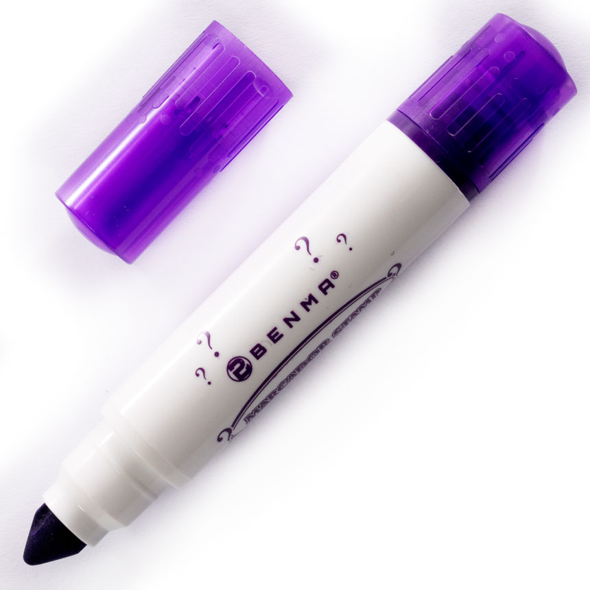 Marcador con sello BENMA 12 colores