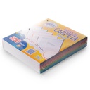 Hojas de carpeta RODYM 5mm de colores 500h