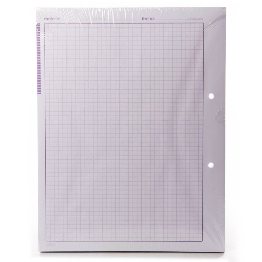 Hojas Traper ABC colores 2 perforaciones 200hjs
