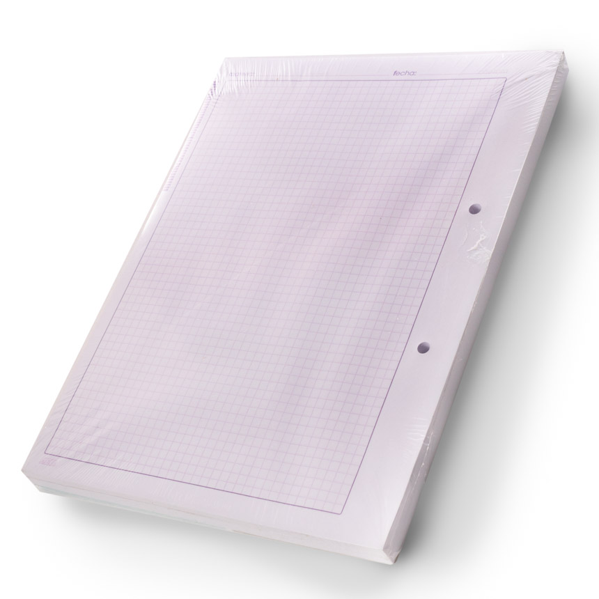 Hojas Traper ABC colores 2 perforaciones 200hjs