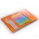 Hojas Traper ABC 5 Colores Perforacion universal (5 huecos) 200 Hjs.