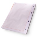 Hojas Traper ABC 5 Colores Perforacion universal (5 huecos) 200 Hjs.