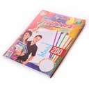 Hojas traper RAYADO 5 colores Flipo 200h