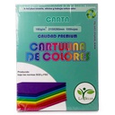 Cartulina de 10 colores intensos de 180gr. 100h CARTA