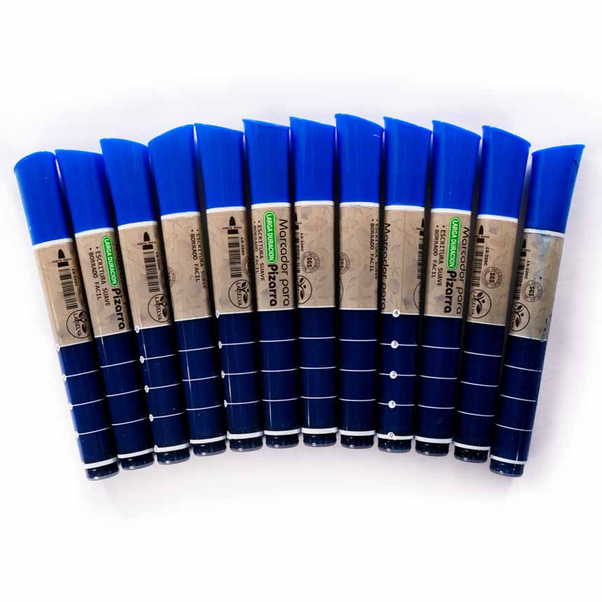Marcador acrilico para pizarra La Selva de 12pcs