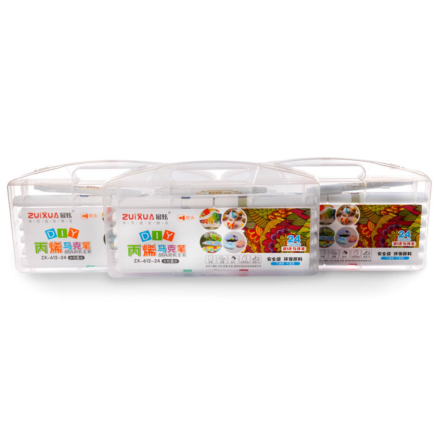 Marcador acrilico DIY Zuixua 24 colores