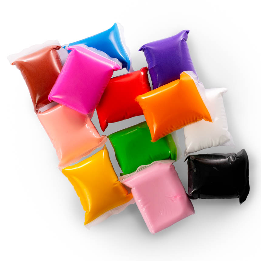 Arcilla Magica 12 colores
