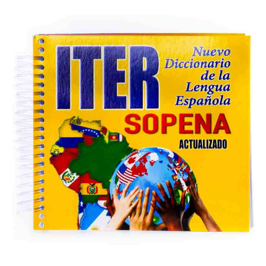 Diccionario iter sopena Colores ANILLADO