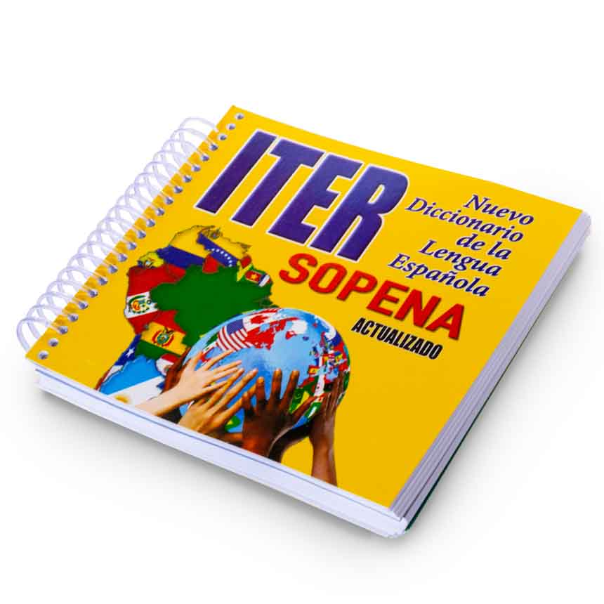 Diccionario iter sopena Colores ANILLADO