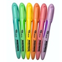 Resaltador de colores pasteles LS1200P, 1-4mm La Selva de 6 colores