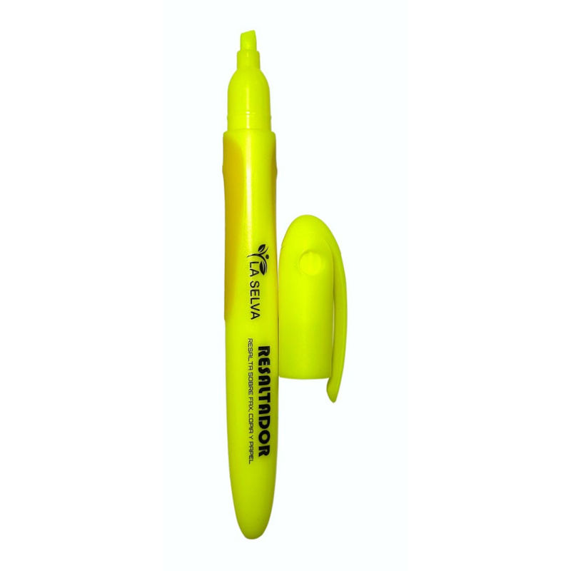 Resaltador de colores fluorescente LS1200N, 1-4mm La Selva de 6pcs