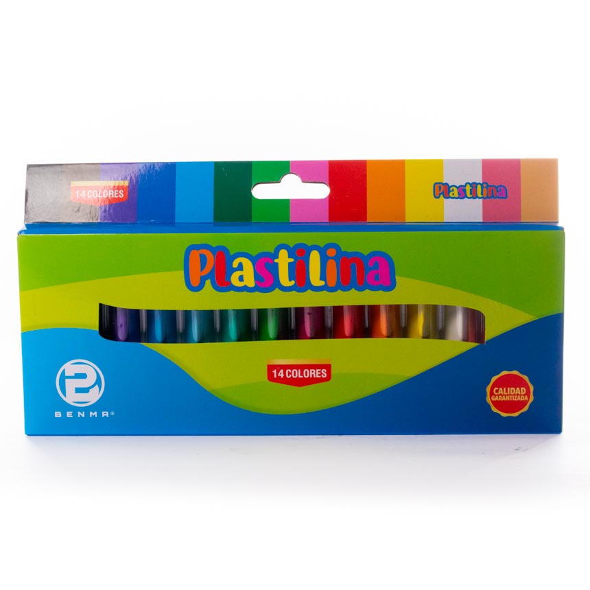 Plastilina Benma de 14 colores