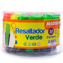 Resaltador Compac Madison de 4 Colores 24u