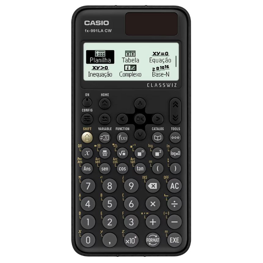 Calculadora cientifica con panel solar CASIO FX-991LACW 550 funciones