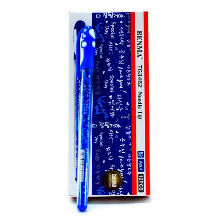 Micropunta gel ink pen BENMA 12 pcs.