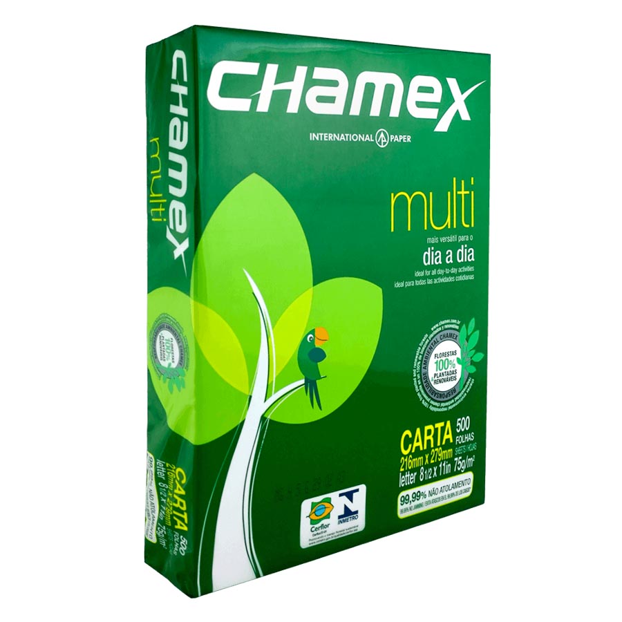 Hojas Bon CHAMEX Carta de 75 gr. 500h