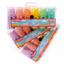 Resaltador Marko de 6 colores Pastel