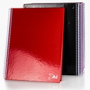 Cuaderno anillado American Iris Carta 100h 10u