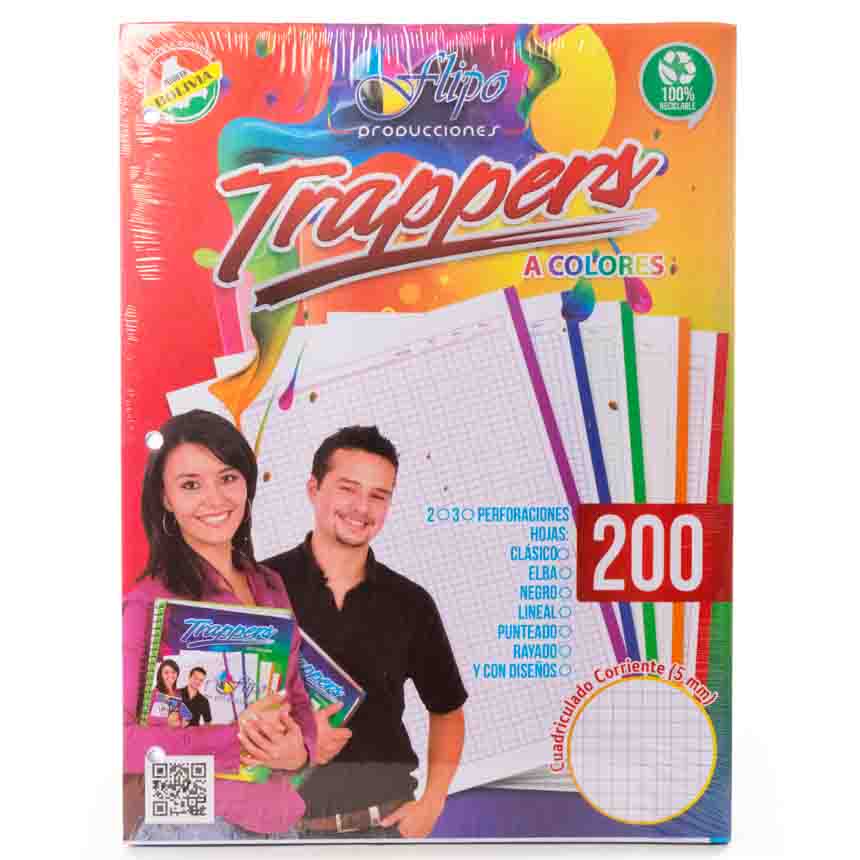 Hojas traper Flipo Colores Suaves ELBA 200h