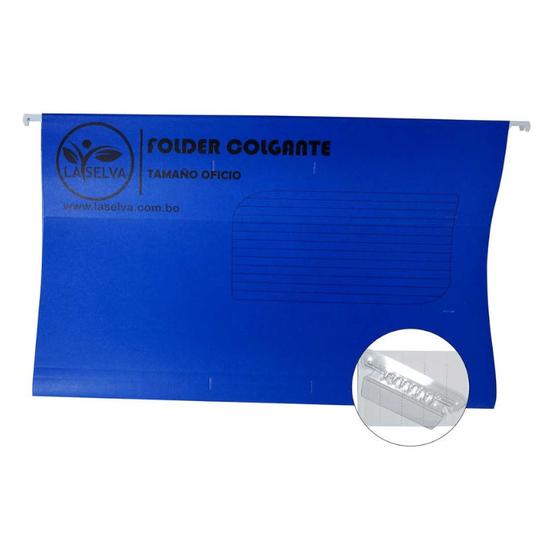 Folder colgante oficio La Selva 25u