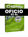 Bon escolar oficio 63gr. Chamex 500hjs