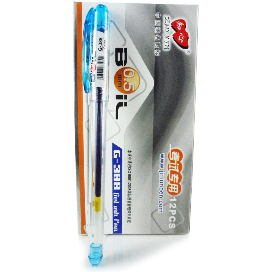 Micropunta G-388 gel ink de 12u