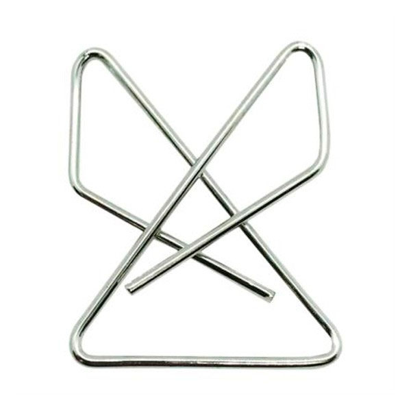 Clips mariposa metalico 1141 Nro 1 Madison 10x12pcs