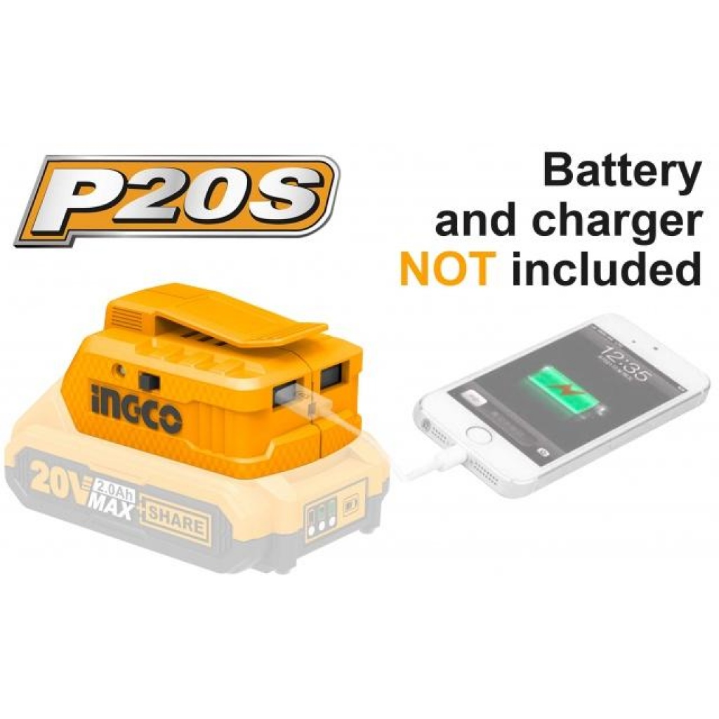 Cargador Inalámbrico USB 20v 40/Cj