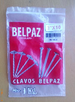 Clavo Comun Belpaz de 1 1/2 Plg x 13 x Kilo