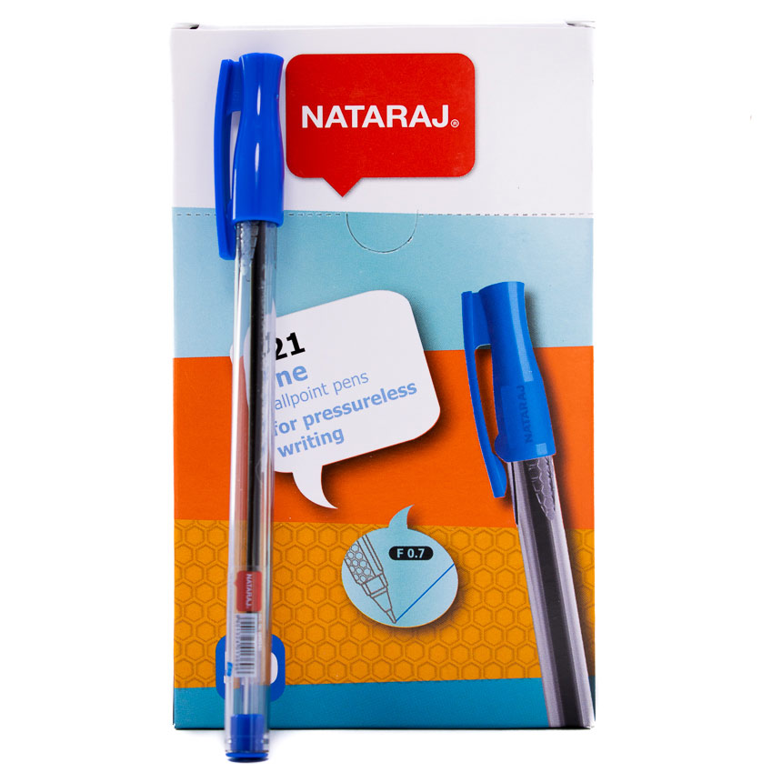 Boligrafo Nataraj 621 Fine 0.7 mm de 50u