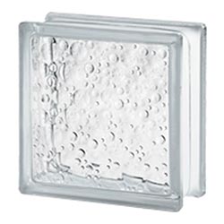 Bloque De Vidrio Caja De 6 Und Water Bubble CJ