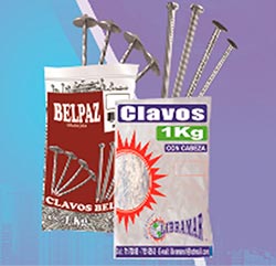 Clavo Comun Libramar De 5 Plg x 7 x 850 Gr CJ