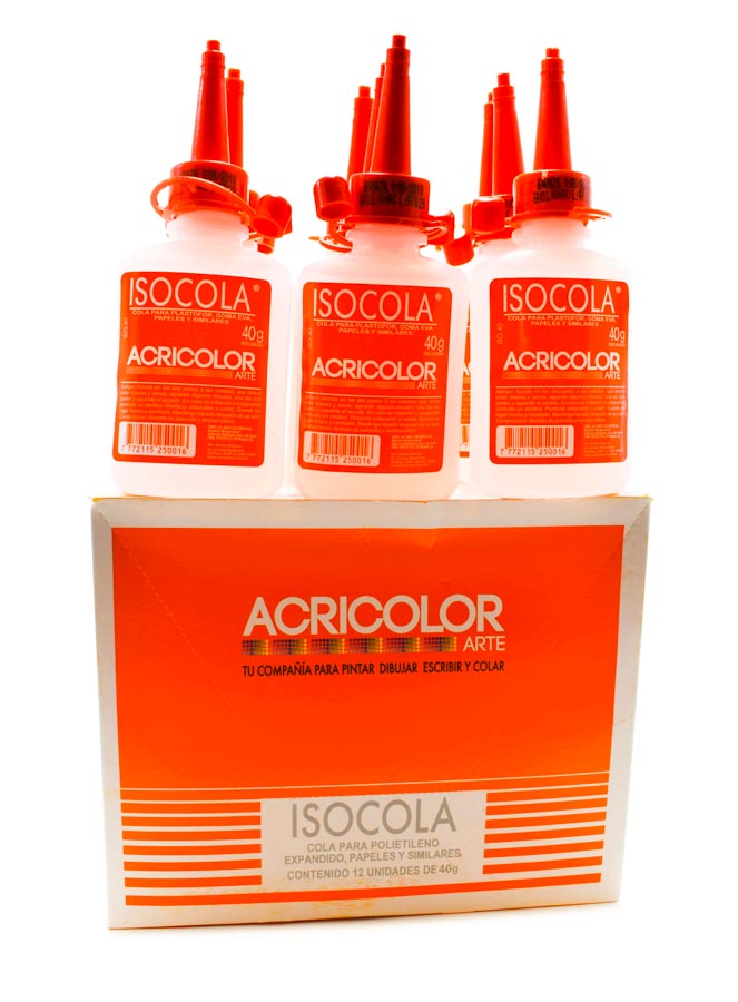 Pegamentos - Isocola liquida de 40 gr