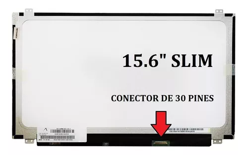 Pantalla para Laptop 15.6 SLIM 30 Pines Resolucion 1920x1080 