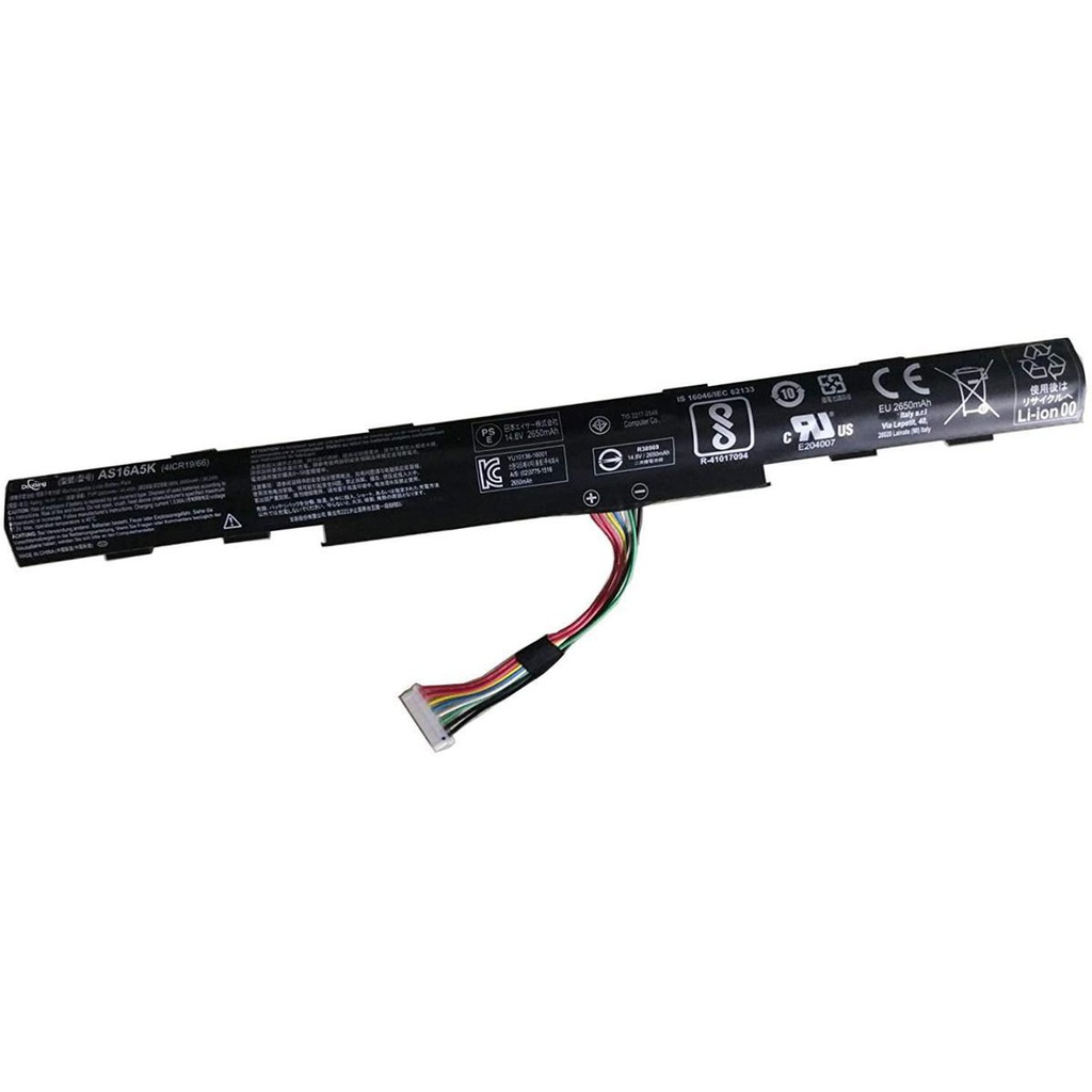 Bateria para Laptop ACER As16a5k As16a7k  As16a8k  Interna 6 4400mAh/49Wh