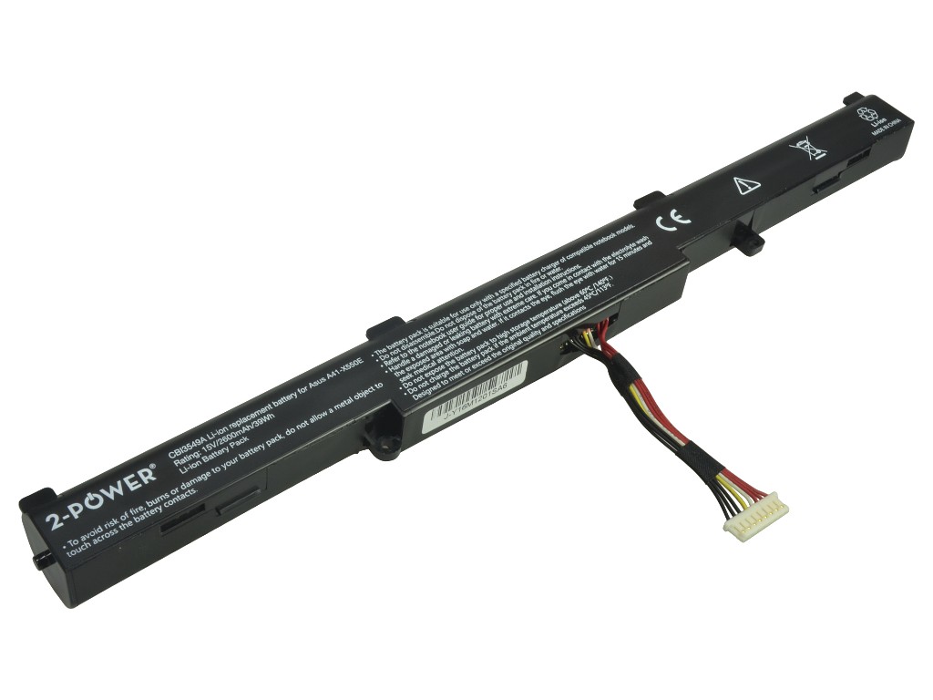 Bateria para Laptop ASUS A41-X550E Interna 6 2200mAh/33Wh