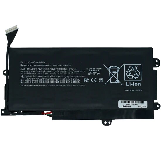 Bateria para Laptop HP PX03 Interna 3 50WH