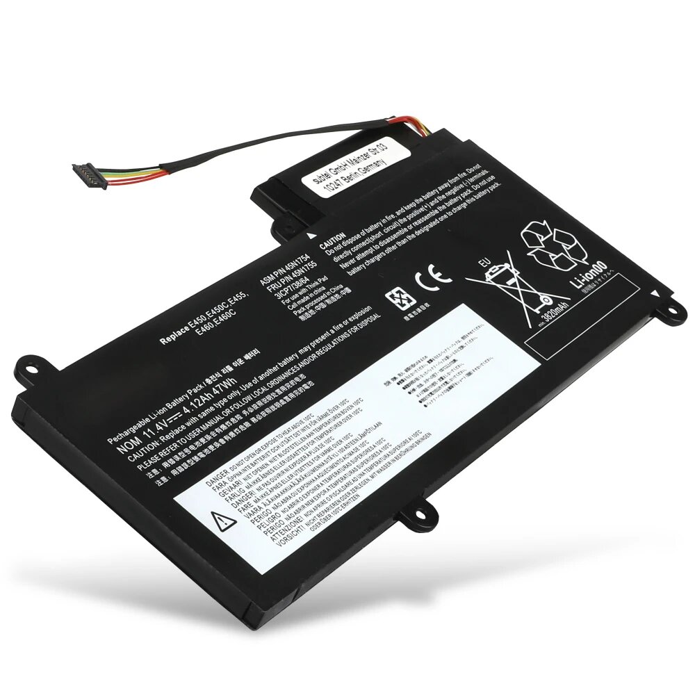 Bateria para Laptop LENOVO 45N1754 THINKPAD E450 Interna 11,3 3600