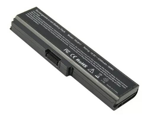 Bateria para Laptop TOSHIBA PA3817 3819 6 CELLS 6 4400mAh/48Wh