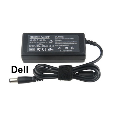 Cargador para Laptop DELL 19.5V 3.34A 7.4*5.0 with pin inside 65W