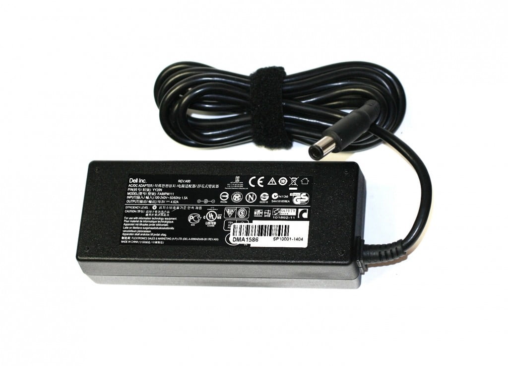 Cargador para Laptop DELL 19.5V 4.62A 7.4*5.0 with pin inside 90W