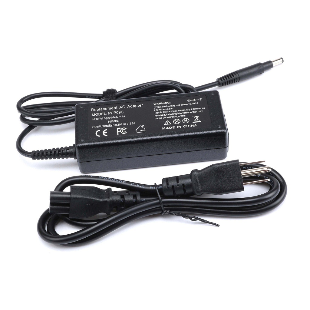 Cargador para Laptop HP 19.5V 3.33A ENVY 4.8*1.7 ABS 65W