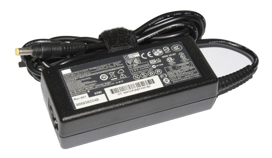 Cargador para Laptop HP 18.5V 3.5A Amarilla 4.8*1.7mm 65W