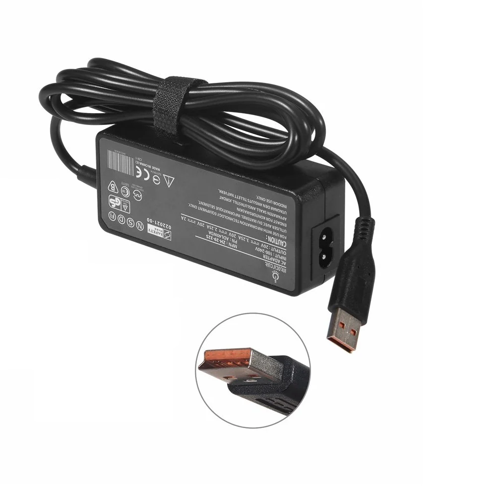 Cargador para Laptop LENOVO 20V 3.25A YOGA3 65W