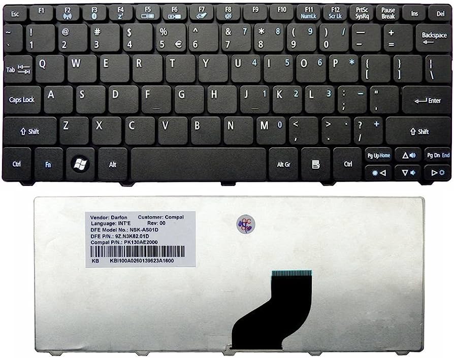 Teclado para Laptop Español ACER 270 Negro No Numerico