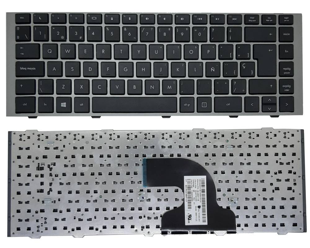 Teclado para Laptop Español HP 4440S 4441S/4445S/4446S Negro Frame No Numerico