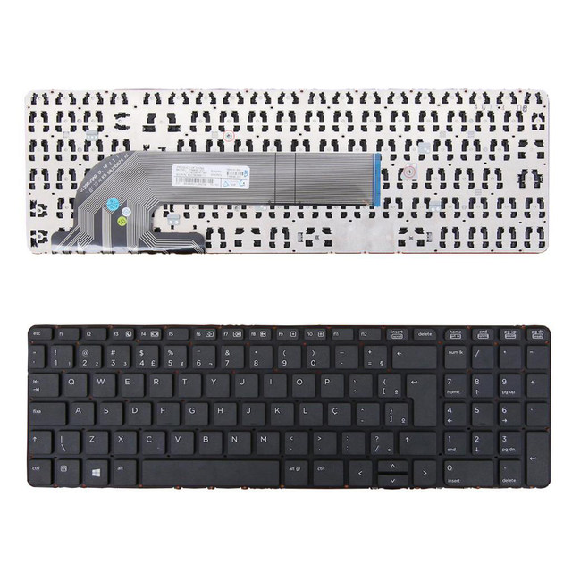 Teclado para Laptop Español HP 450 G1 455 G1 470 G1 PROBOOK Negro Numerico