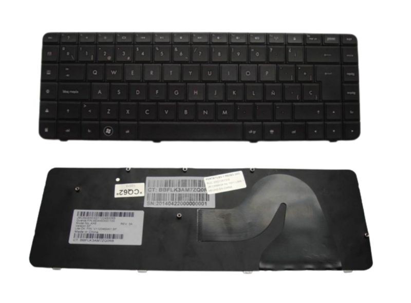 Teclado para Laptop Español HP CQ56  CQ62   G62 Negro No Numerico