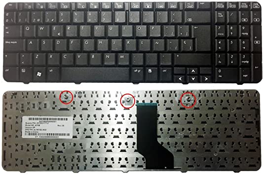 Teclado para Laptop Español HP CQ60-G60-100 Negro Numerico